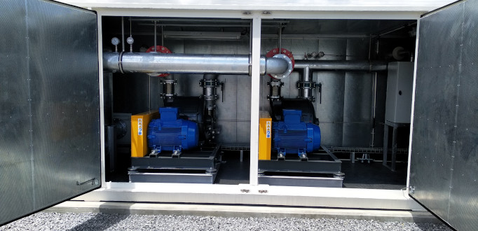 Containerised gas plant at Vissershok Landfill